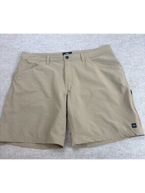 Sitka Mens Shorts 40 Beige Solid Mesa